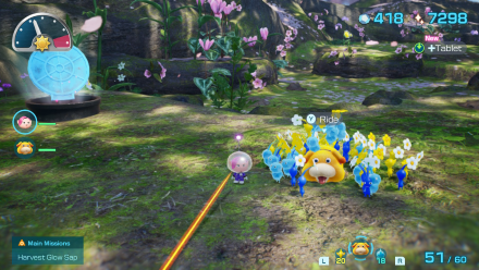 Pikmin 4 Oatchi and Pikmin