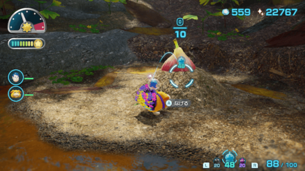 Pikmin 4 - Delectable Bouquet Overworld Location