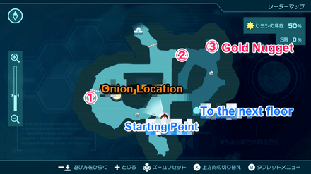 Pikmin 4 - Gold Nugget Map Location