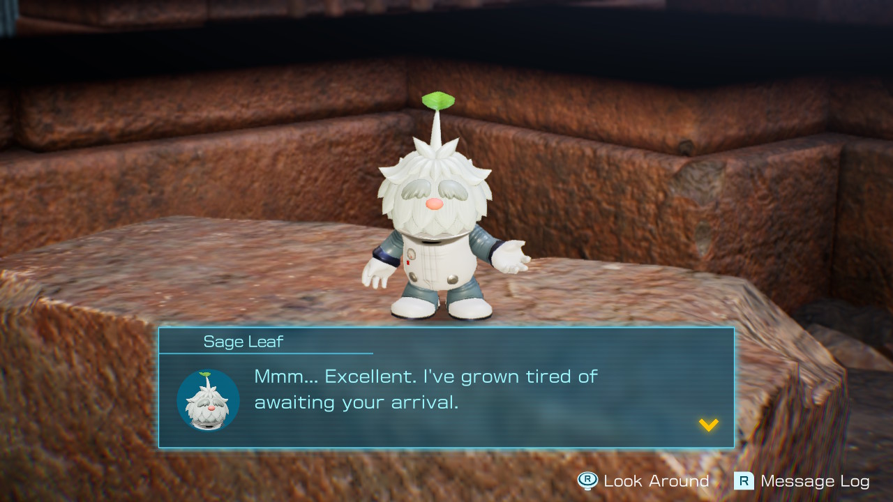 Pikmin 4 - Trial of the Sage Leaf unlocked