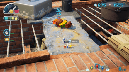 Pikmin 4 - The Four Grill Brothers Overworld Location