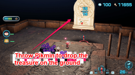 Pikmin 4 - Mouth of Lies Overworld Location