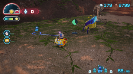 Pikmin 4 - Face Wrinkler Overworld Location