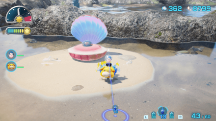 Pikmin 4 - Ring-of-Return Shield Overworld Location