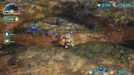 Pikmin 4 - Dapper Rubber Cutie Overworld Location