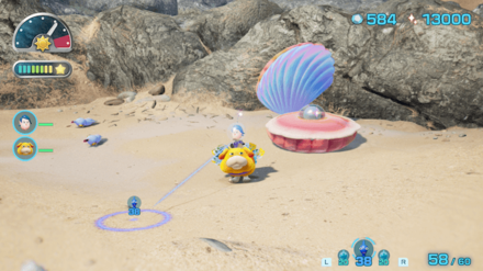 Pikmin 4 - Princess Pearl Overworld Location