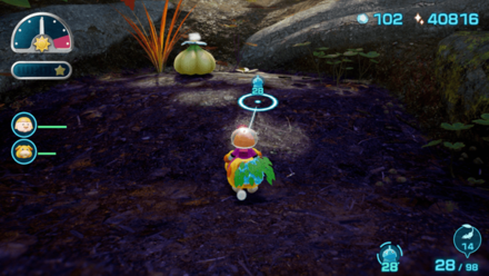 Pikmin 4 - Primordial Thicket Flarlic Overworld