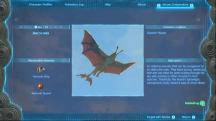 TOTK - Aerocuda Locations and How to Find