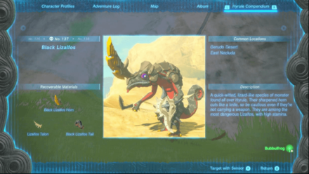 TOTK - Black Lizalfos Locations and How to Find