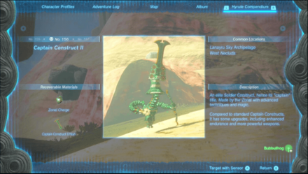 TOTK - Captain Construct II Locations and How to Find