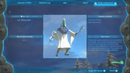 TOTK - Ice Wizzrobe Locations and How to Find