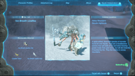 TOTK - Ice-Breath Lizalfos Locations and How to Find