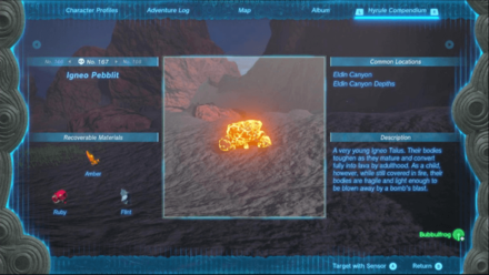 TOTK - Igneo Pebblit Locations and How to Find