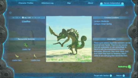 TOTK - Lizalfos Locations and How to Find