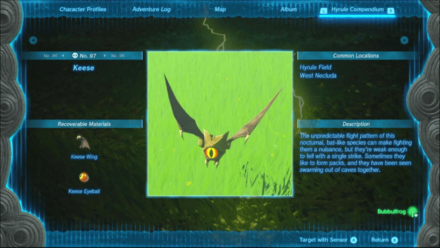 TOTK - Keese Locations and How to Find