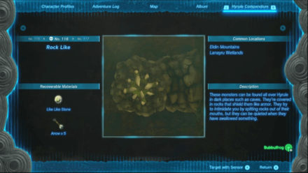 TOTK - Rock Like Locations and How to Find