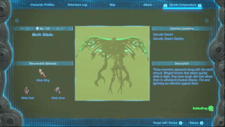 TOTK - Moth Gibdo Locations and How to Find