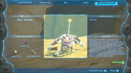 TOTK - Silver Bokoblin Locations and How to Find