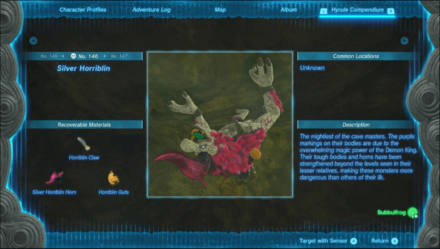 TOTK - Silver Horriblin Locations and How to Find