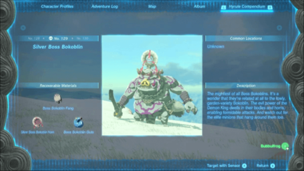 TOTK - Silver Boss Bokoblin Locations and How to Find