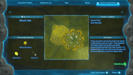 TOTK - Shock Like Locations and How to Find