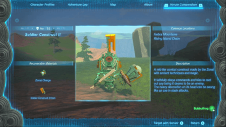 TOTK - Soldier Construct II Locations and How to Find