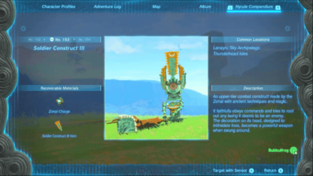 TOTK - Soldier Construct III Locations and How to Find