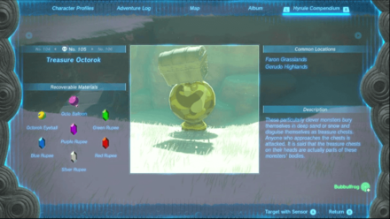 TOTK - Treasure Octorok Locations and How to Find