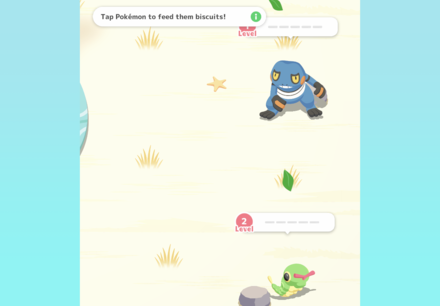 Pokemon Sleep - Snack Time at Cyan Beach