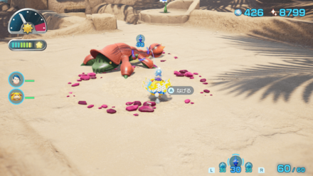 Pikmin 4 - Fish-Bed Snack Overworld Location