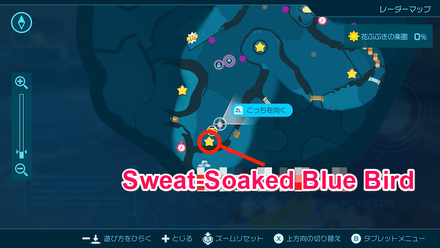 Pikmin 4 - Sweat-Soaked Blue Bird Map Location