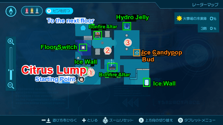Pikmin 4 - Citrus Lump Map Location