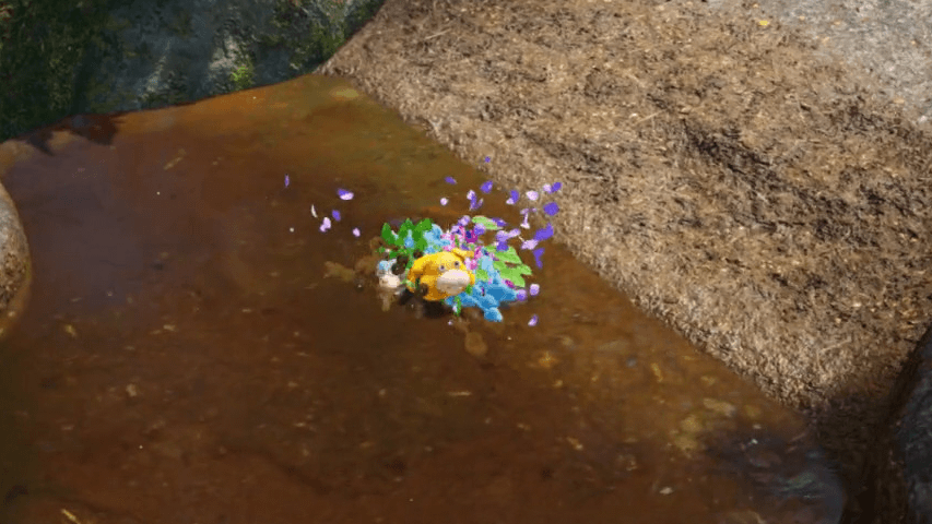 Pikmin 4 - Pikmin Drown in Mud