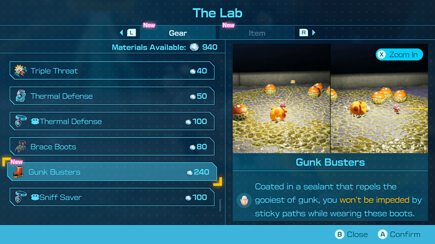 Pikmin 4 - Gunk Busters at the Lab