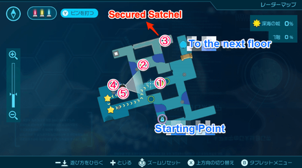 Pikmin 4 - Secured Satchel Map Location