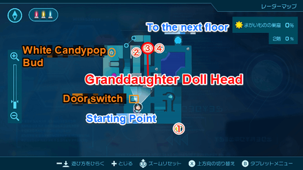 Pikmin 4 - Granddaughter Doll Head Map Location