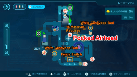 Pikmin 4 - Pocked Airhead Map Location