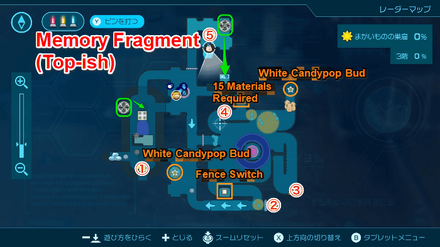 Pikmin 4 - Memory Fragment (Top-ish) Map Location