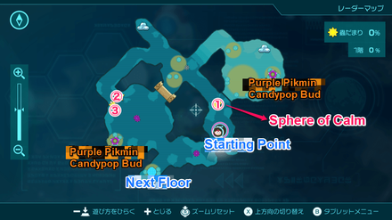 Pikmin 4 - Sphere of Calm Map Location