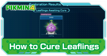 Pikmin 4 - How to Cure Leaflings