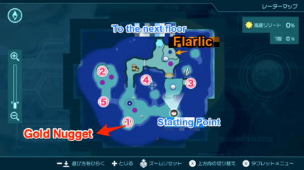 Pikmin 4 - Gold Nugget Map Location