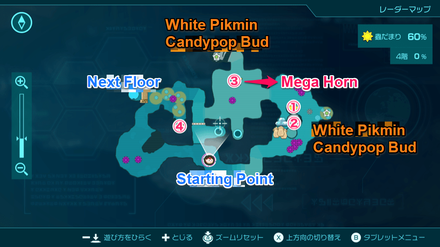 Pikmin 4 - Mega Horn Map Location