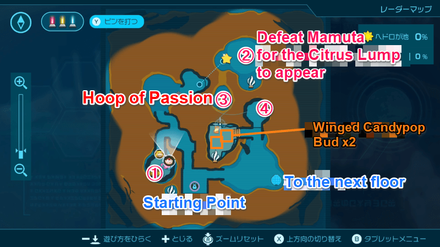 Pikmin 4 - Sweat-Soaked Blue Bird Map Location