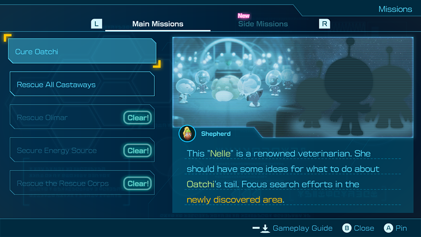 Pikmin 4 - Cure Oatchi Mission