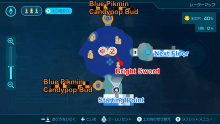 Pikmin 4 - Bright Sword Map Location
