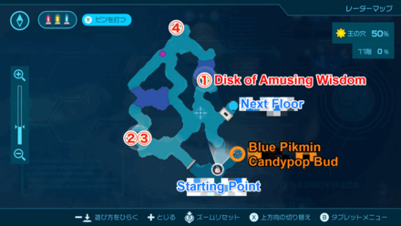 Pikmin 4 - Disk of Amusing Wisdom Map Location