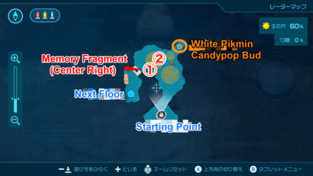Pikmin 4 - Memory Fragment (Center Right) Map Location