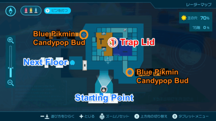 Pikmin 4 - Trap Lid Map Location