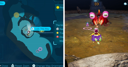 Pikmin 4 - Castaway 40 location