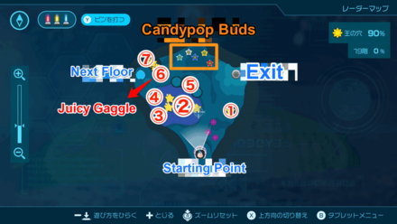 Pikmin 4 - Juicy Gaggle Map Location